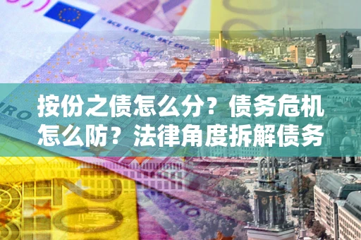 北京按份之债怎么分？债务危机怎么防？法律角度拆解债务分配与风险自保指南