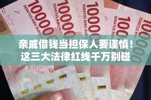北京亲戚借钱当担保人要谨慎！这三大法律红线千万别碰