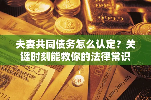 北京夫妻共同债务怎么认定？关键时刻能救你的法律常识