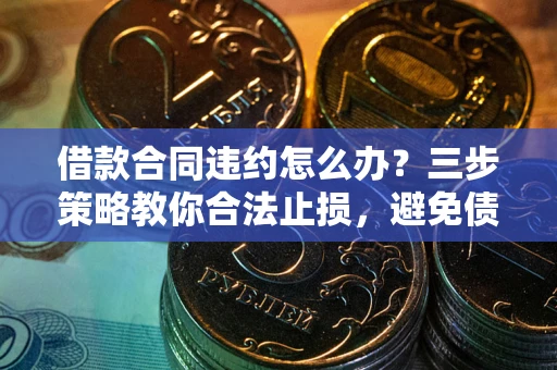 北京借款合同违约怎么办？三步策略教你合法止损，避免债务危机升级
