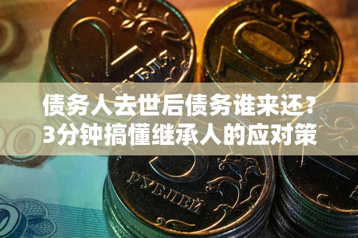 北京债务人去世后债务谁来还？3分钟搞懂继承人的应对策略