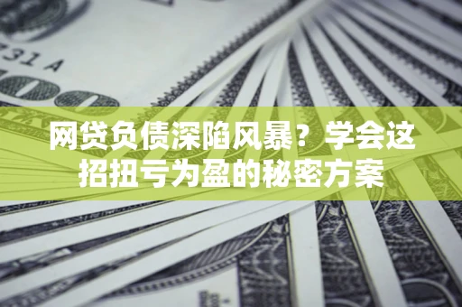 北京网贷负债深陷风暴？学会这招扭亏为盈的秘密方案